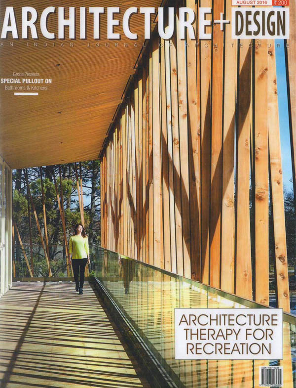 Architecture + Design journal publishes an article on The contemporary evolvement for recreational design by Nandini Sampat